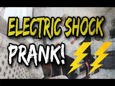 electric shock prank|electric shock pranks youtube.